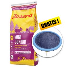JOSERA Mini Junior 15 kg + Splash Play Mat GRATUIT
