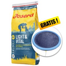 JOSERA Light & Vital Adult 15 kg + Splash Play Mat GRATUIT