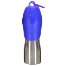 Sticlă de apă Kong H2O pentru câini - inox 740 ml, albastru