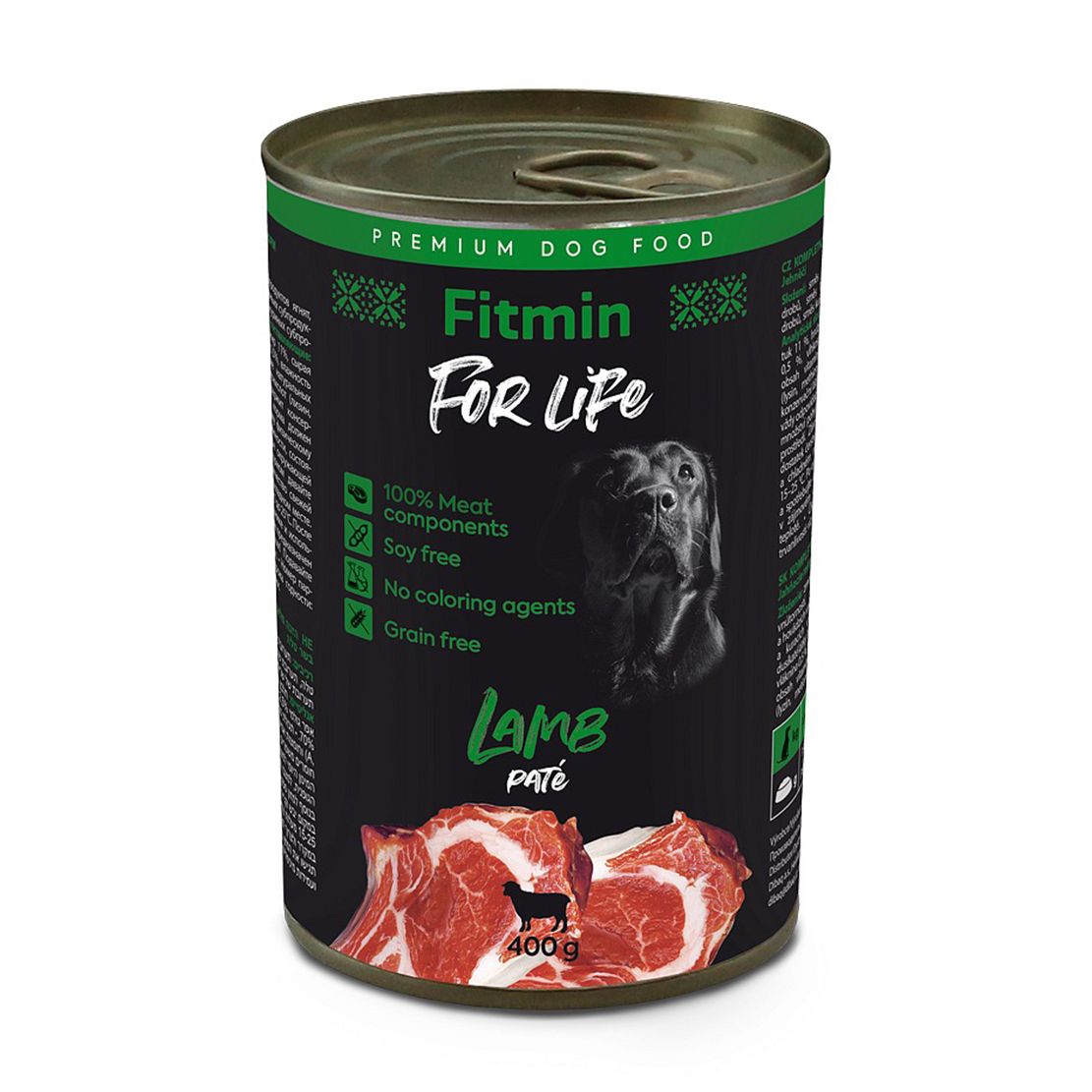 Conservă Fitmin For Life LAMB paté 400 g