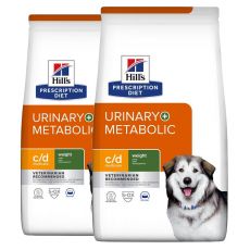 Hill\'s Prescription Diet c/d + Granule Metabolic Sistem urinar pentru caini 2 x 12 kg