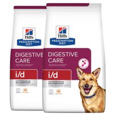 Hill\'s Prescription Diet i/d Granule de îngrijire digestivă pentru câini 2 x 12 kg