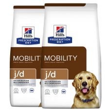 Hill\'s Prescription Diet j/d Granule pentru îngrijirea articulațiilor pentru câini 2 x 12 kg