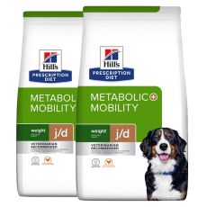 Hill\'s Prescription Diet Metabolic + Mobility Controlul greutății pentru câini 2 x 12 kg
