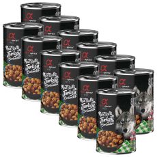 Alpha Spirit Meatballs - curcan și coriandru 12 x 400 g
