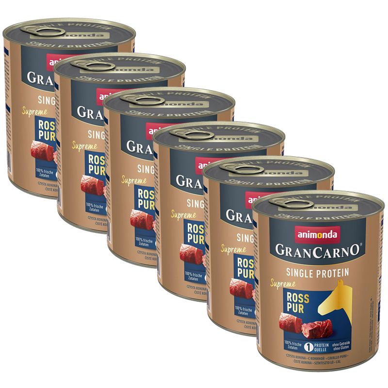 Animonda GranCarno Single Protein - carne de cal 6 x 800g