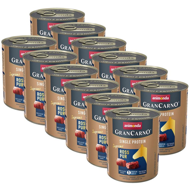 Animonda GranCarno Single Protein - carne de cal 12 x 800g