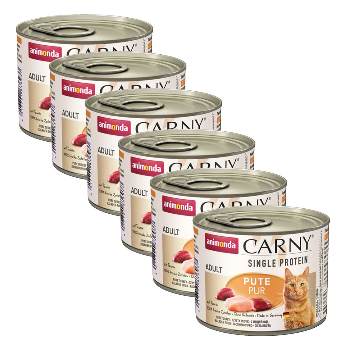 Animonda Carny Adult Single Protein - doar curcan 6 x 200 g