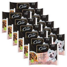 Cesar Selecție de pliculețe cu sos  12 x (4 x 100 g)