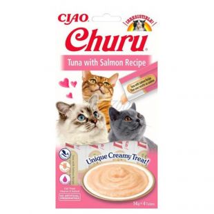 Inaba Churu Pyré cat ton cu somo 4 x 14 g