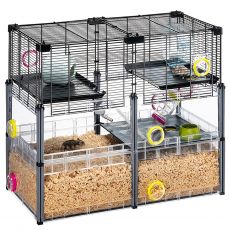 Cușca pentru hamsteri Ferplast Multipla Hamster Crystal 