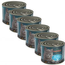 Conservă pntru pisici Leonardo Kitten 6 x 200 g