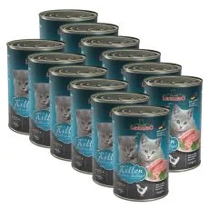 Conservă pntru pisici Leonardo Kitten 12 x 400 g