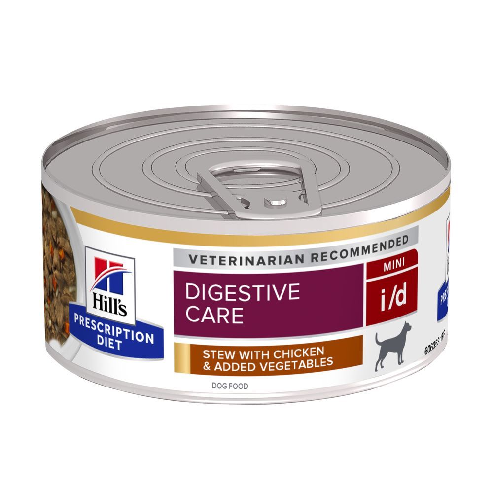 Hill's Prescription Diet i/d Stew Mini Cutie de îngrijire digestivă pentru câini 156 g