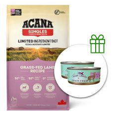 ACANA Singles Grass-Fed Lamb 11,4 kg + 2 x conservă Terra Canis GRATUIT