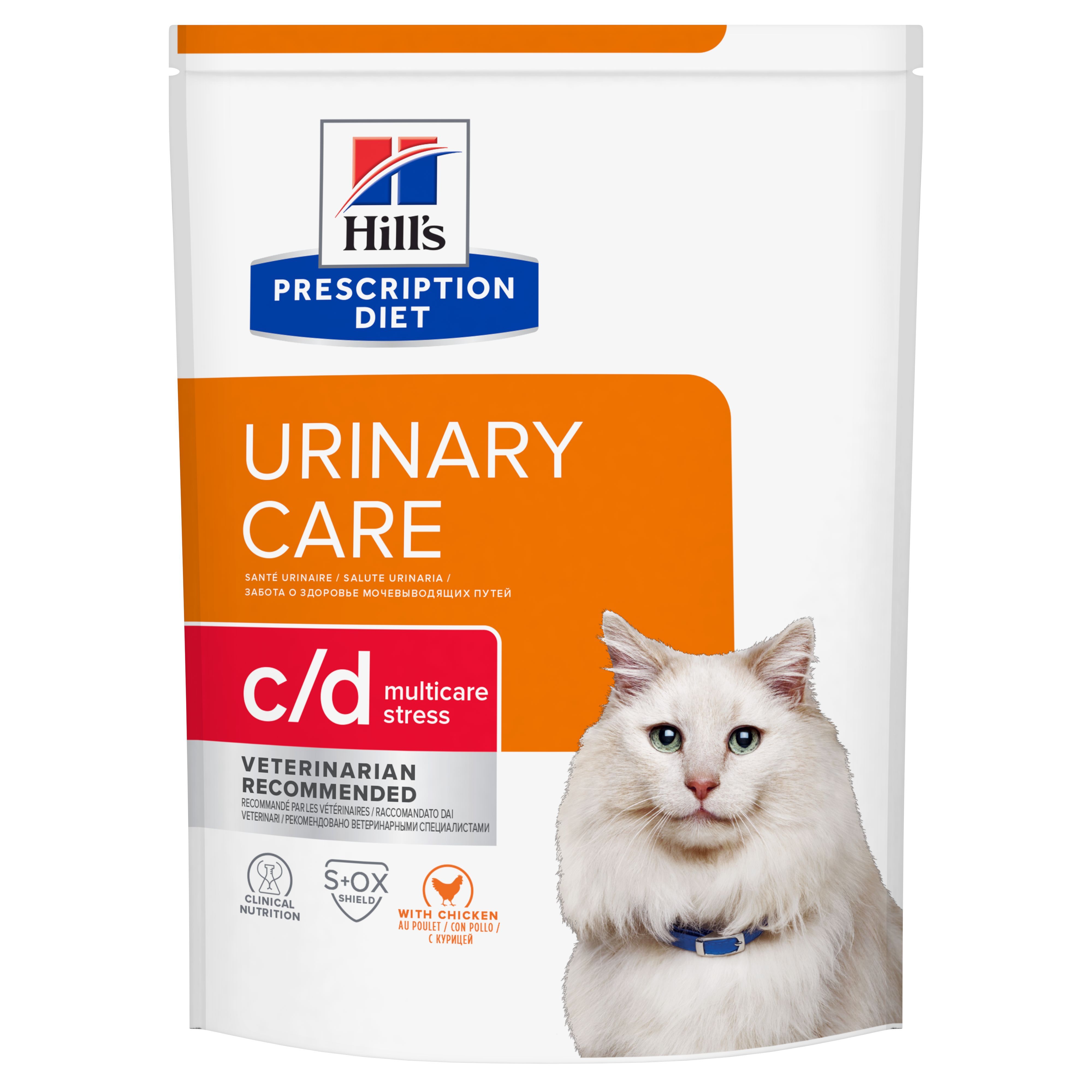 Hill's Prescription Diet c/d Stress Care of the urinar system granule pentru pisici 400 g