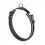 zgardă ergocomfortabilă &ndash; gri, 25 - 33 cm