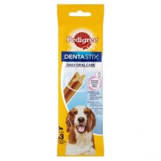 Batoane pentru câini- Pedigree Denta Stix mediu - 3 bucăți / 77g