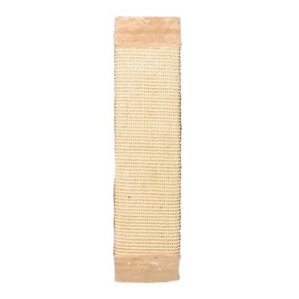 Suprafață pentru ascuțirea ghearelor pisicilor din sisal și pluș - 15 x 62 x 2 cm