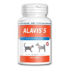 ALAVIS 5 protecţie pentru articulaţii la câini şi pisici - 90 tbl