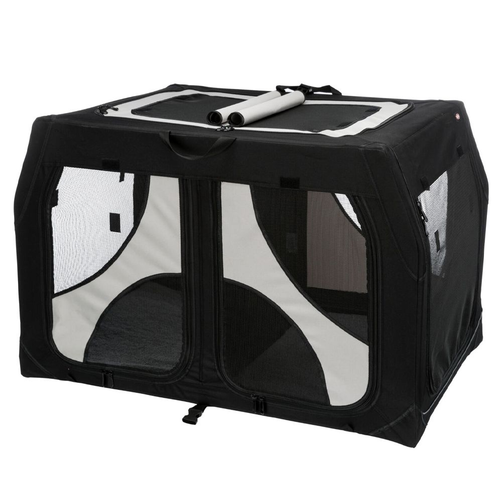 Trixie Vario Double Cușcă de transport din nylon, S 91 x 60 x 61/57 cm