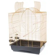 Cușcă pentru păsări EMMA CABRIO auriu - 54 x 39 x 73cm