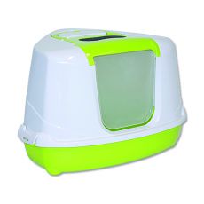Toaletă pentru pisici MAGIC CAT JUMBO, de colţ - 59x45x45cm