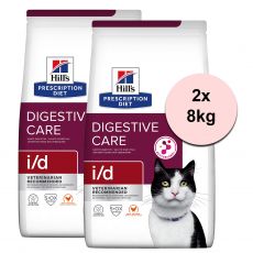 Hill\'s Prescription Diet Feline i/d Digestive Care Chicken 2 x 8 kg