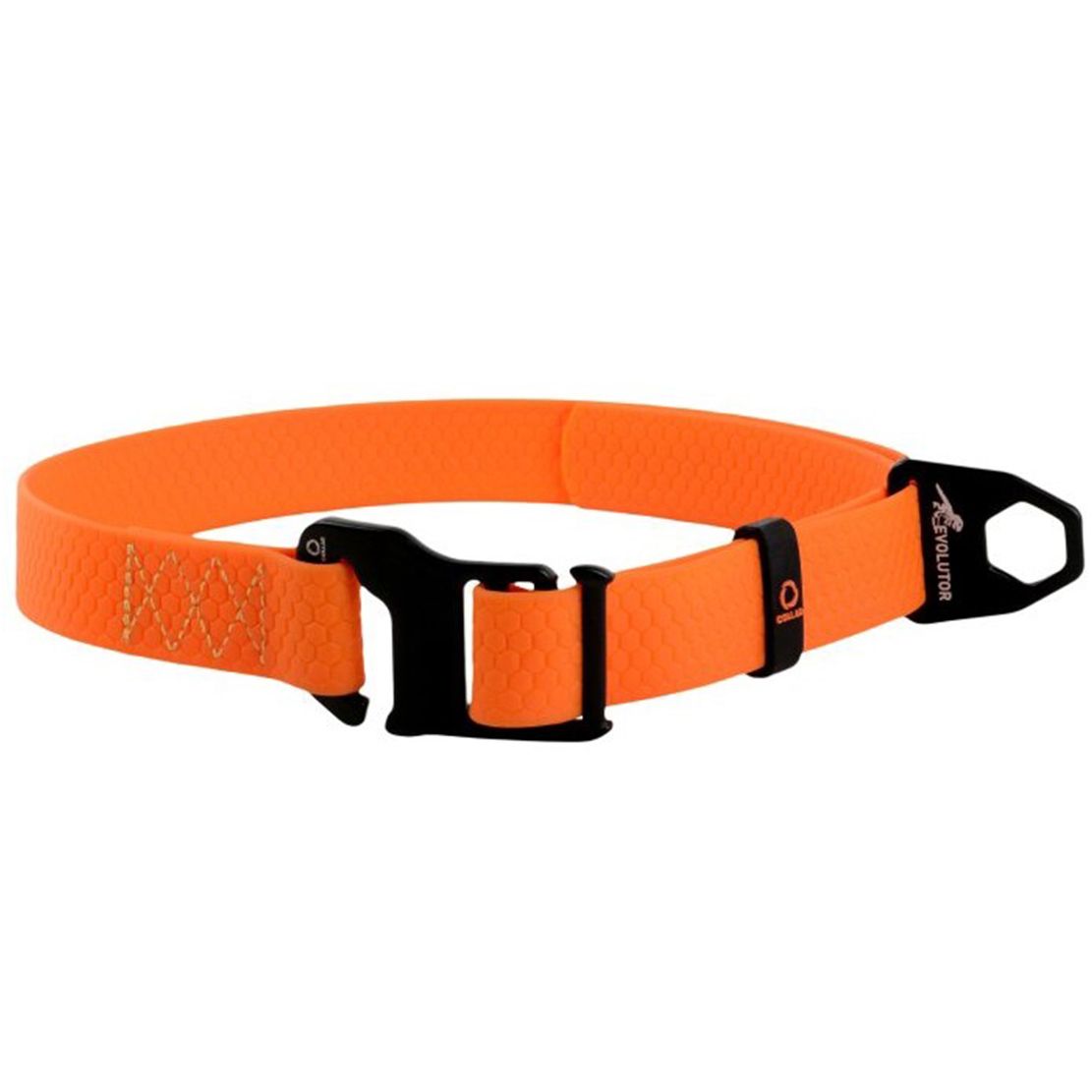 Cel mai puternic guler WAU DOG Evolutor portocaliu 25-70 cm / 25 mm