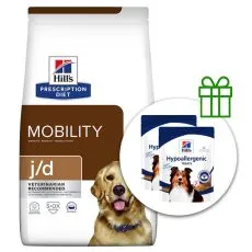 Hill's Prescription Diet Canine j/d 12 kg + 2x recompense GRATUIT