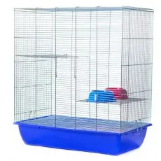 Cușcă pentru rozătoare Degu 70 Zinc - 70 x 40 x 79 cm