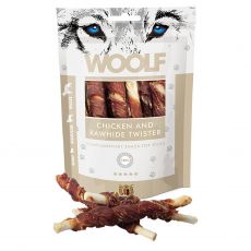 WOOLF Chicken & Rawhide Twister 100g