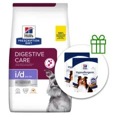 Hill's Prescription Diet Canine i/d Low Fat AB+ 12 kg + 2x recompense GRATUIT