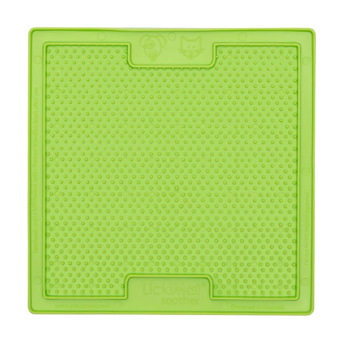 LickiMat Soother covoraș de lins pentru câini - verde