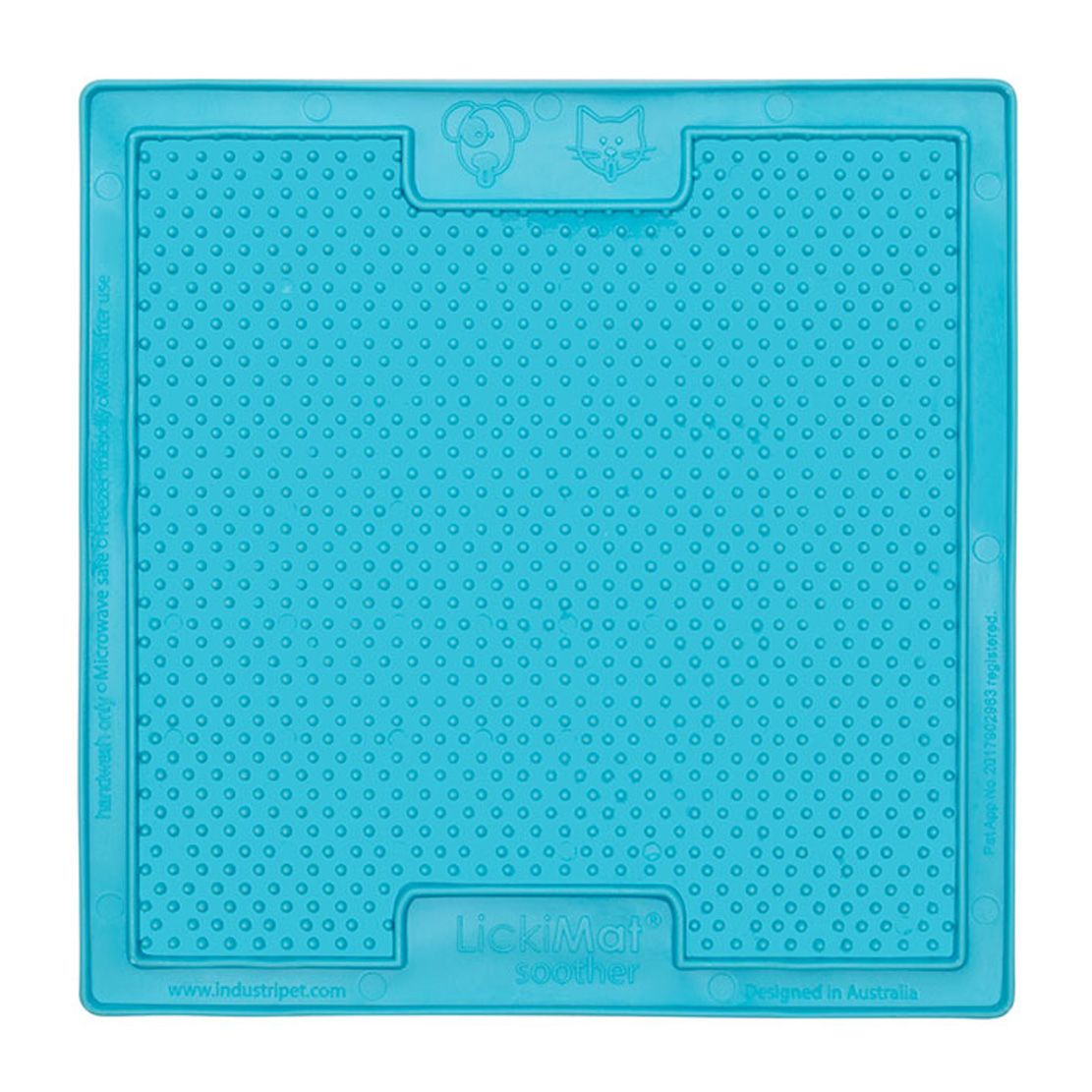 LickiMat Soother covoraș de lins pentru câini - turquoise