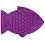 LickiMat Felix Covoraș de lins pentru pisici - violet