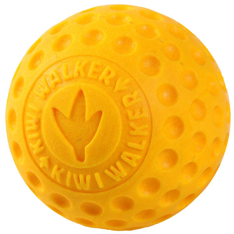 Minge de spumă pentru câini Kiwi Walker Mini - 5 cm, portocaliu