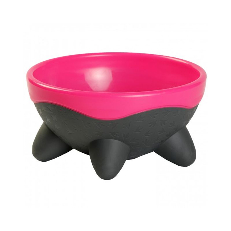 Castron pentru câini Kiwi Walker UFO roz