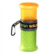 Sticluță de călătorie 2in1 Kiwi Walker portocaliu-verde
