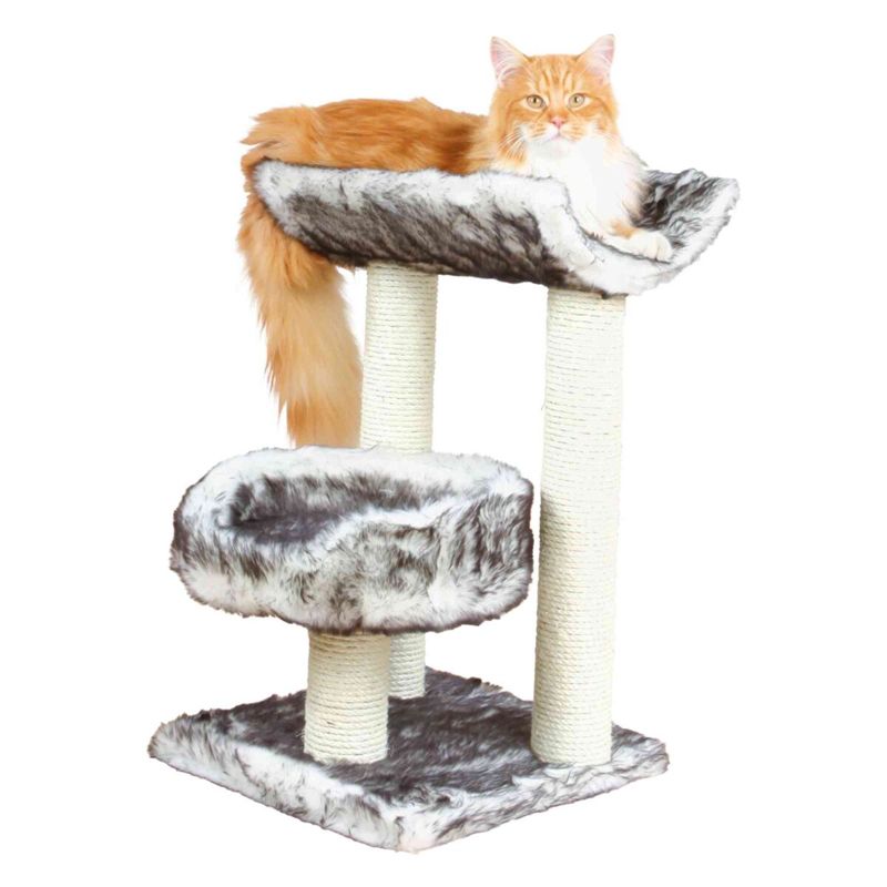 Trixie Cat Scratching Post Isaba 62 cm negru și alb