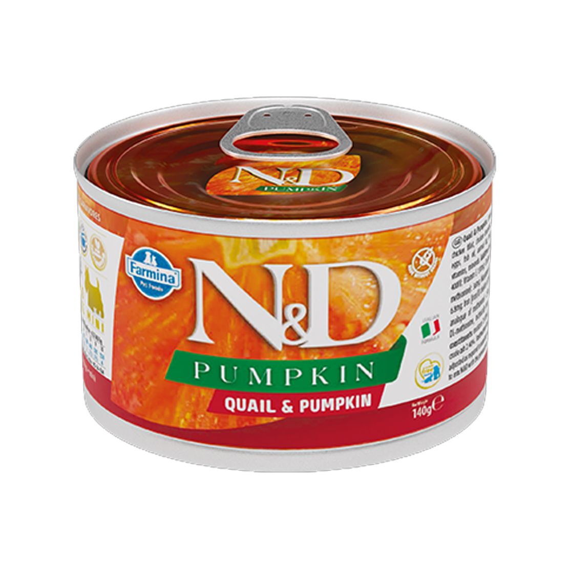 Farmina N&D dog Quail & Pumpkin Adult Mini 140 g