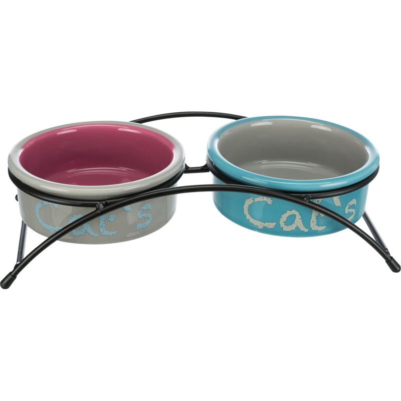 Trixie Set de boluri din ceramică pentru pisici