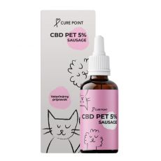 CURE POINT CBD Pet 5% ulei cu aromă de praz, 10 ml