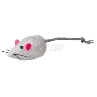 Trixie Șoricel de pluș cu clopoțel 5 cm, 1 buc