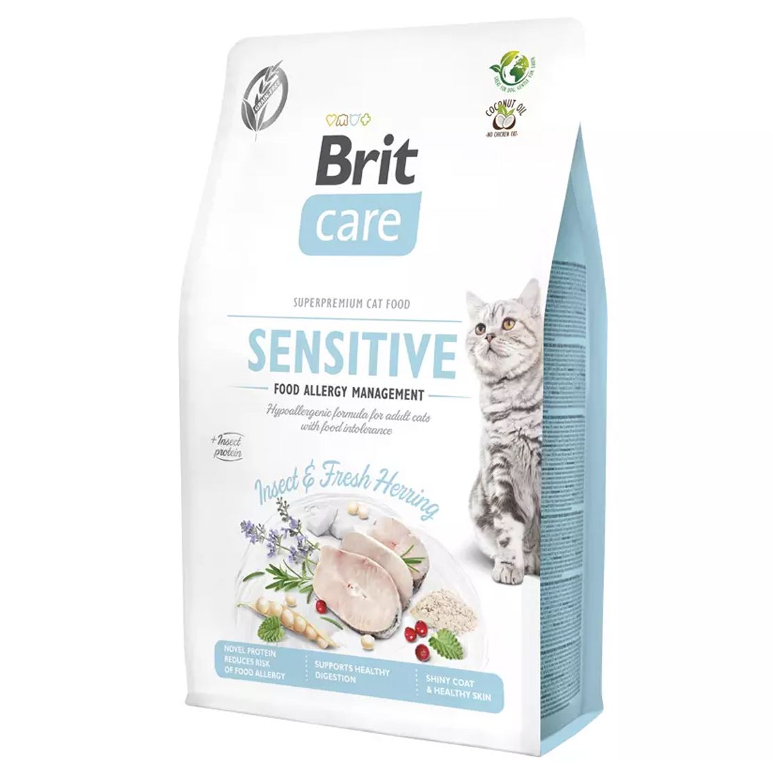 Brit Care Cat Grain-Free Grain-Free Insect Food Allergy Management 0,4 kg