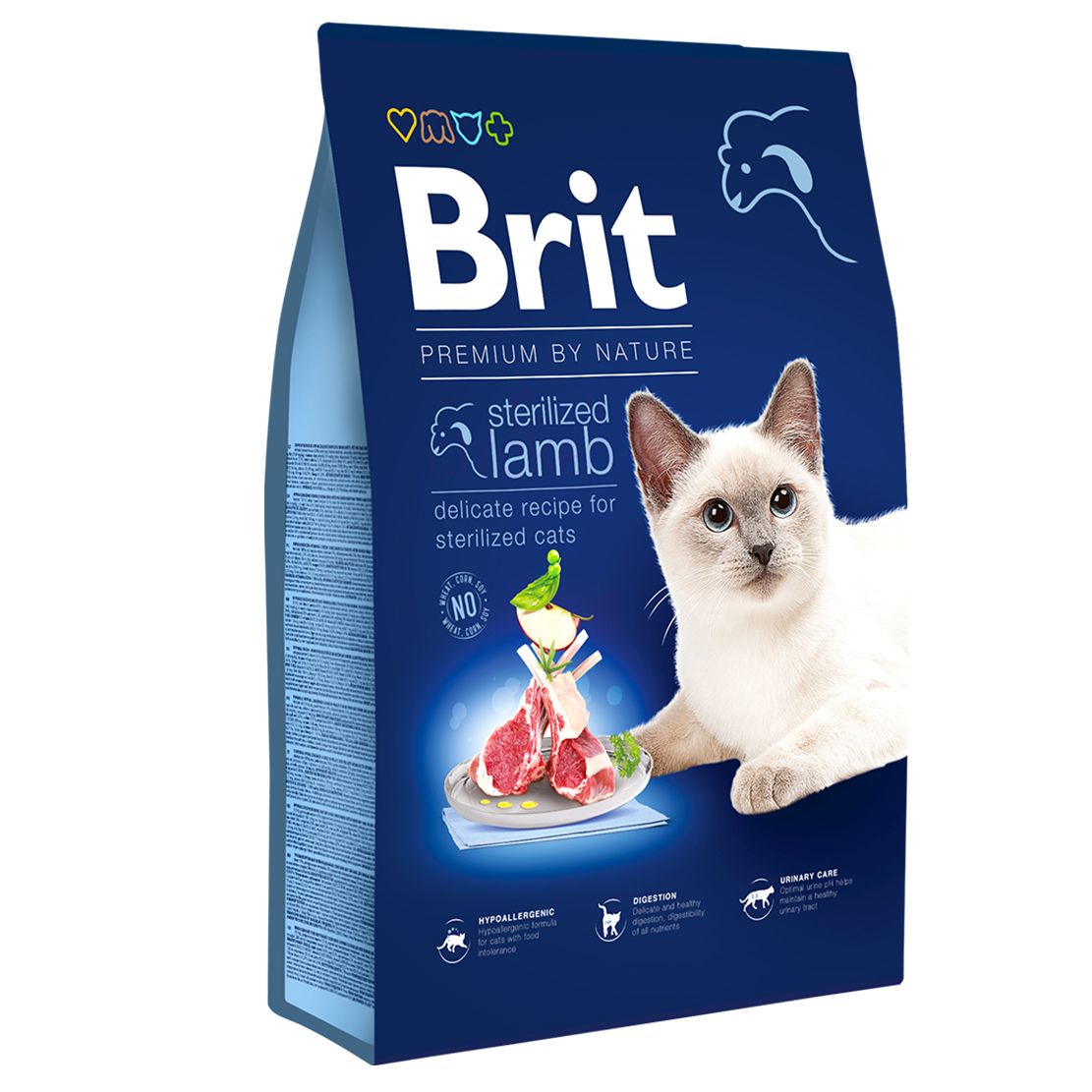Brit Premium by Nature Cat Sterilized Lamb 1,5 kg