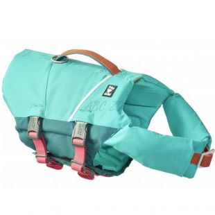 Vesta de înot Hurtta Life Savior ECO cyan 5 - 10 kg