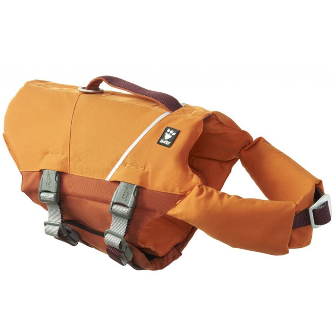 Vesta de înot Hurtta Life Savior ECO culoare de cătină de mare 20 - 30 kg
