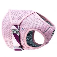 Vesta de răcire Hurtta Cooling Wrap roz 55-65 cm