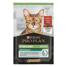 PURINA PRO PLAN CAT STERILISED MAINTENANCE de carne de vită 85 g
